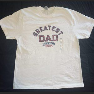 Vintage 2004 Old Navy Greatest Dad Graphic T-Shirt
